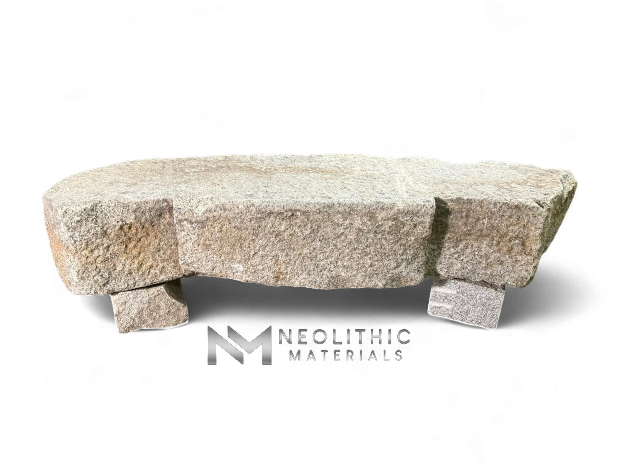 Antique Granite Bench - Image 2